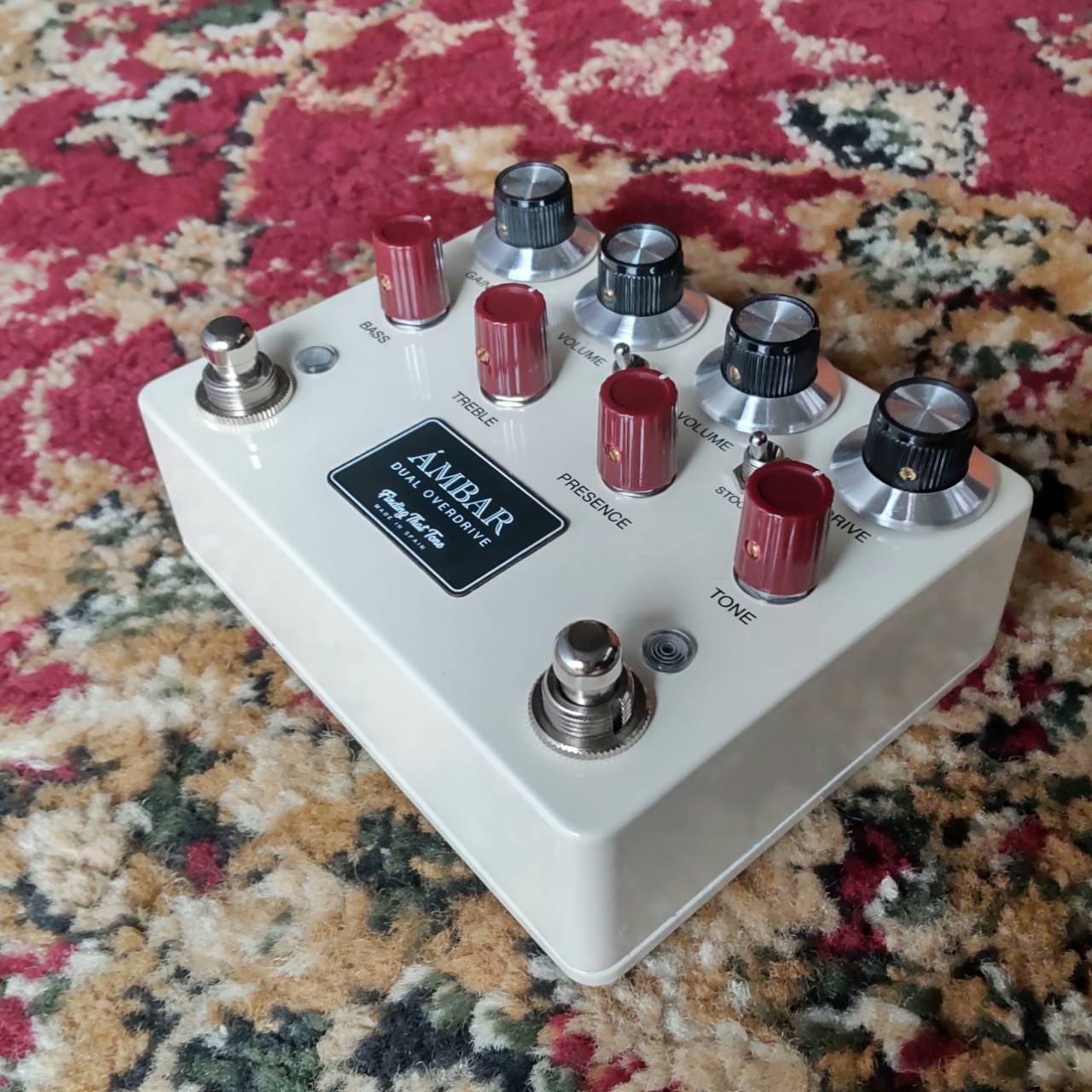 Finding That Tone / AMBAR Matte Black Dual Overdrive