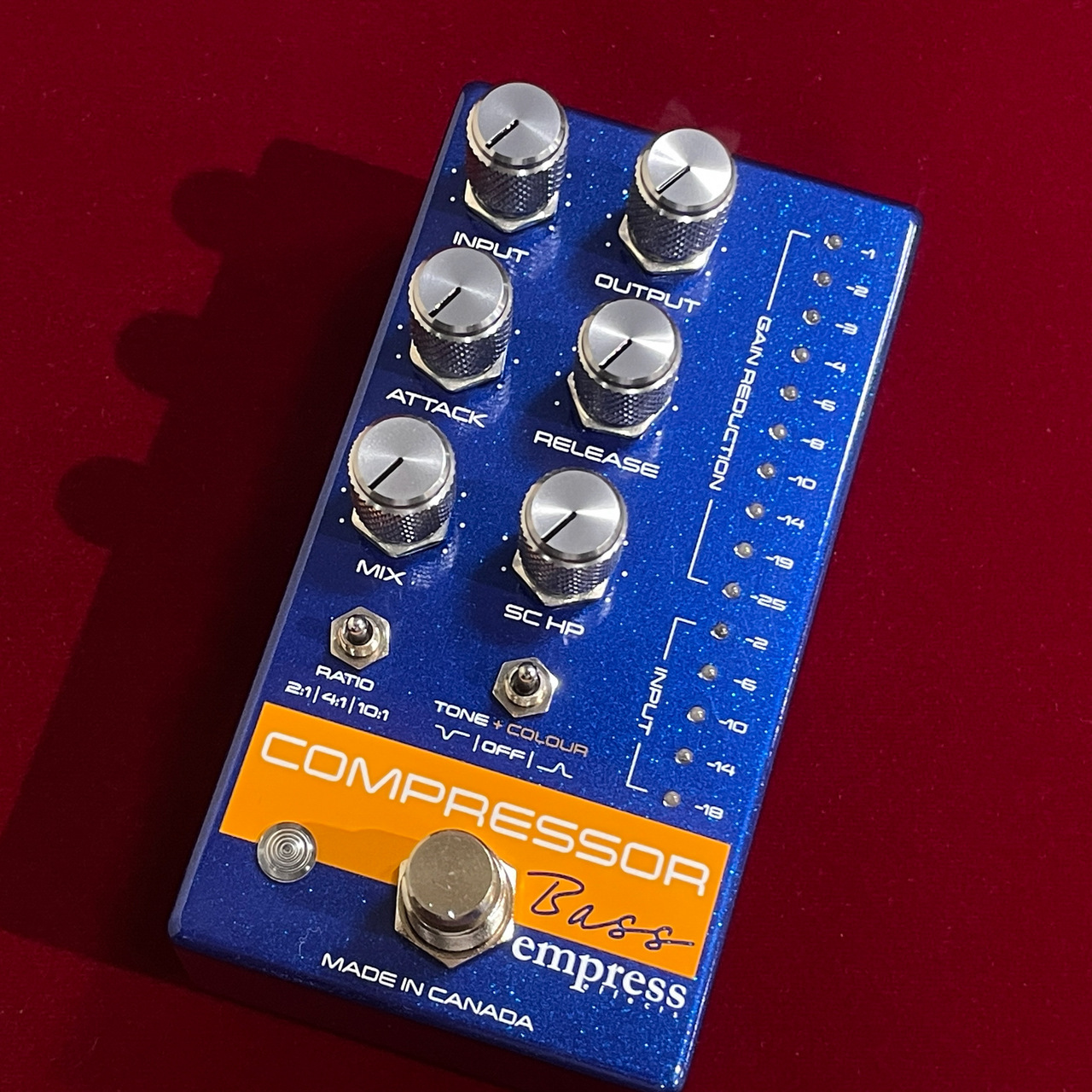 Empress Effects Bass Compressor Blue（新品/送料無料）【楽器