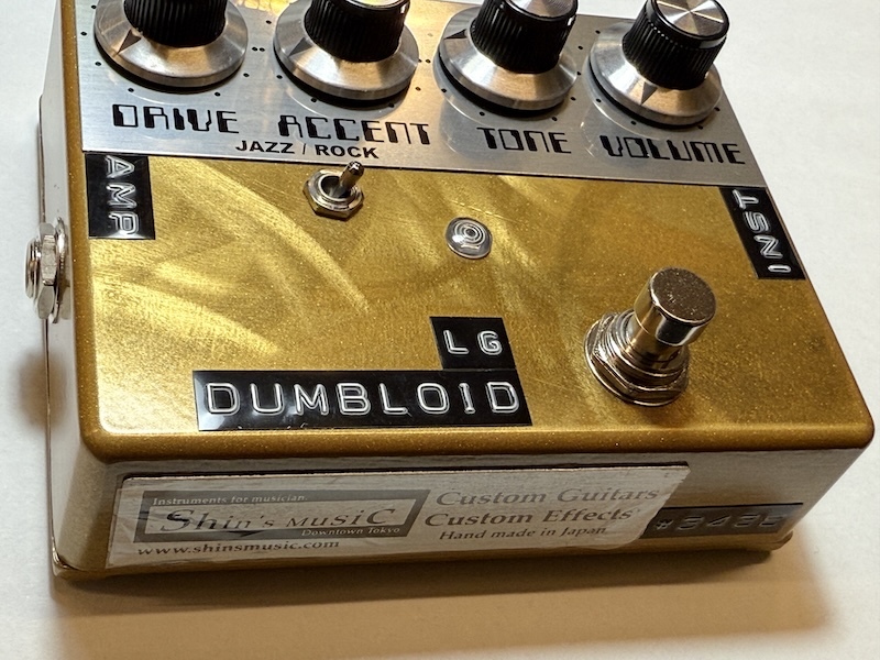 Shin's Music DUMBLOID Lo-Gain Special Gold Scratch