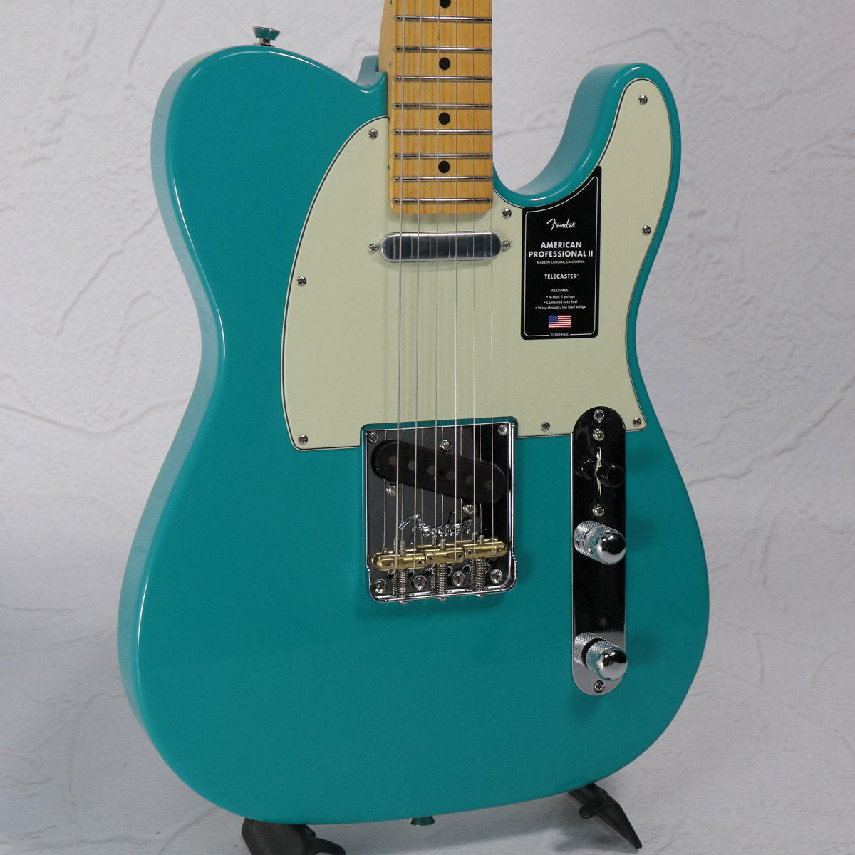 Fender American Professional II Telecaster Maple Miami Blue