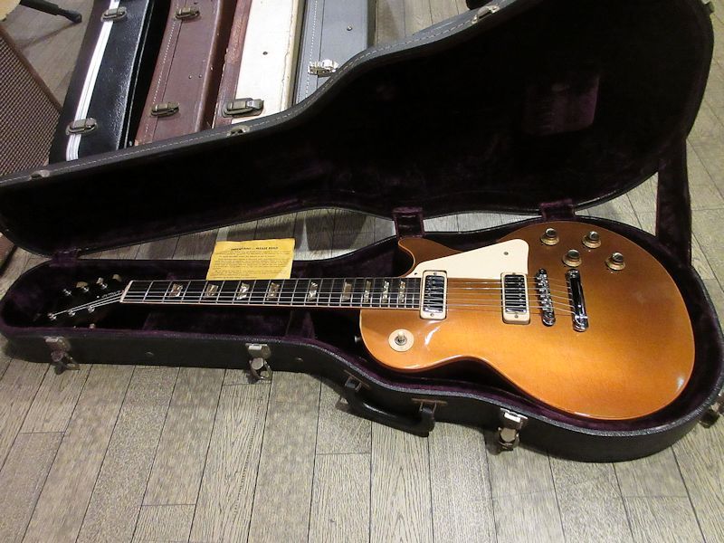 Gibson 1974 Les Paul Deluxe Gold Top（ビンテージ）【楽器検索