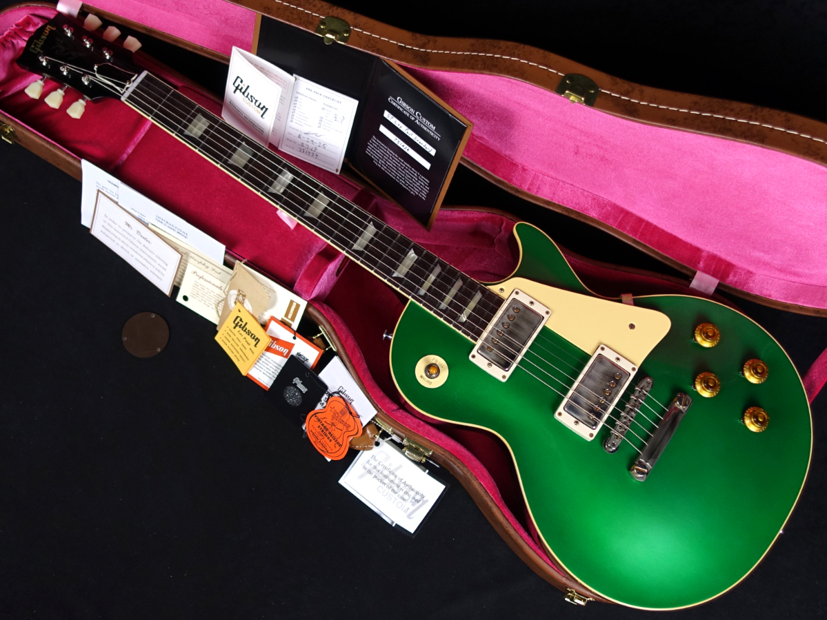 Gibson Custom Shop 1957 Les Paul Standard Planet Green Carmelita
