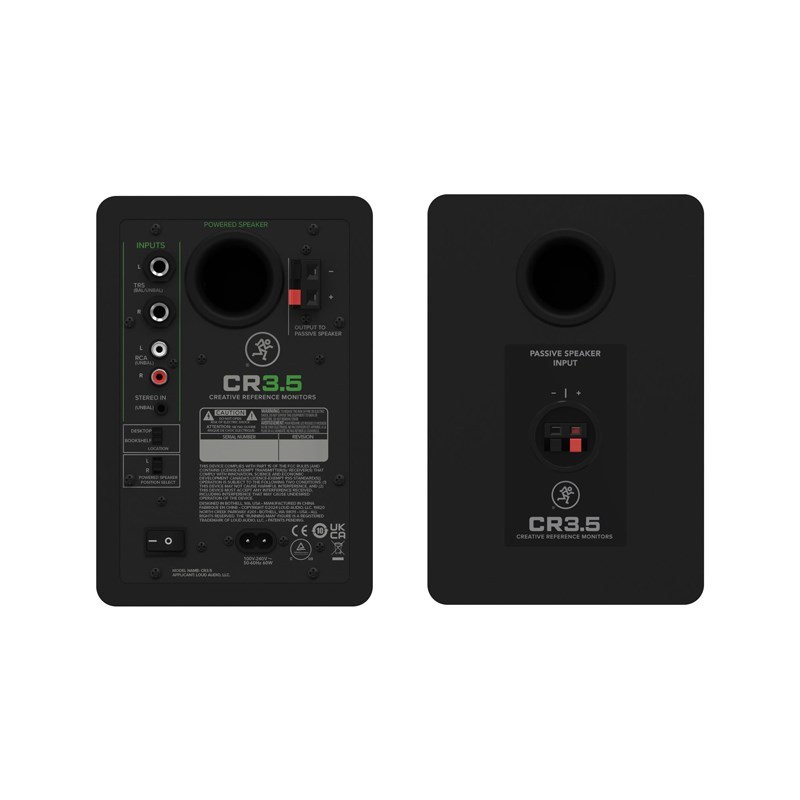 Mackie CR3.5 【3.5インチパワードスタジオモニター】（マッキー