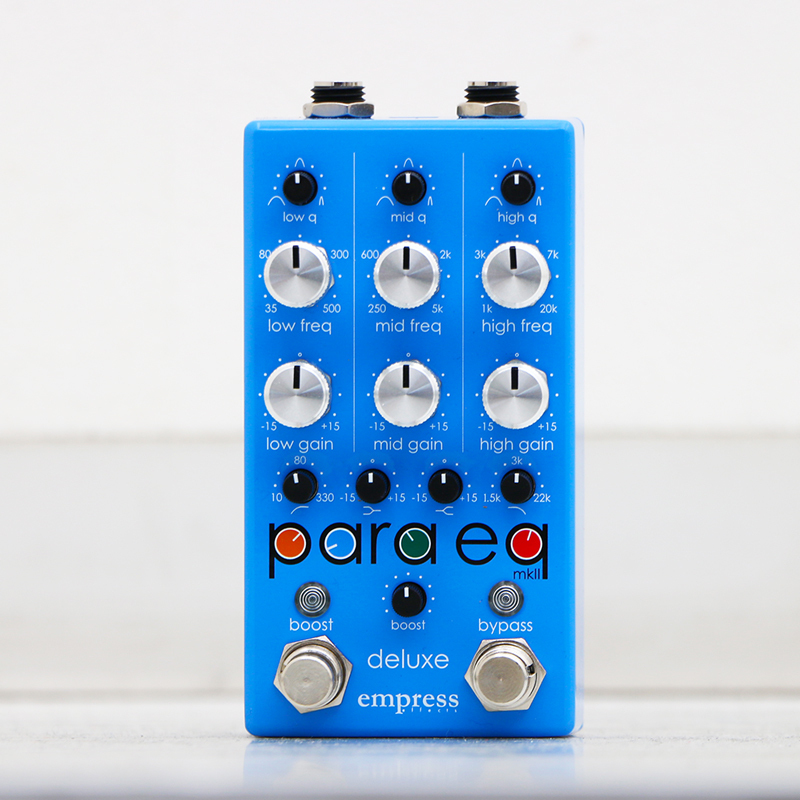 Empress Effects ParaEQ MKII Deluxe EQ w/Boost Pedal (Deluxe ...