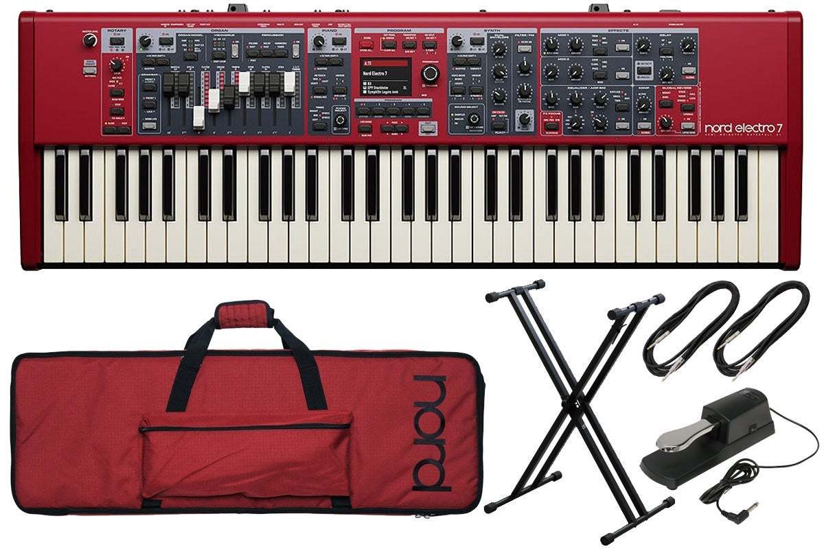 Nord Electro 6D 61鍵 CLAVIA 純正ケース、説明書付 Nord Electro 6D