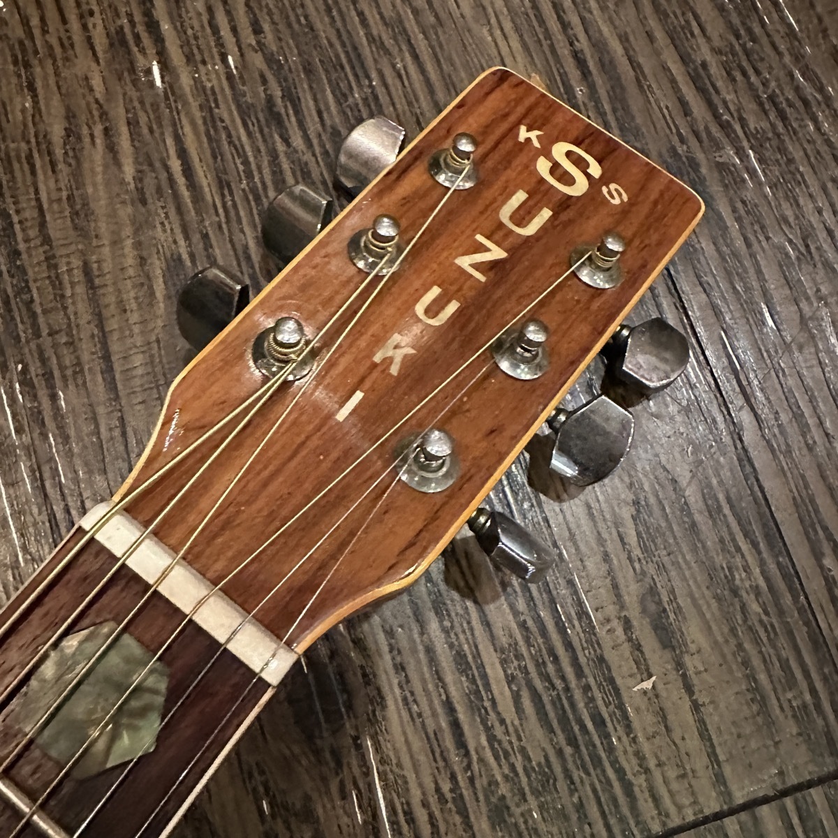 SUZUKI スズキ W25 アコースティックギター 動作品 Suzuki W-25 Japan Vintage Acoustic Guitar（中古/送料無料