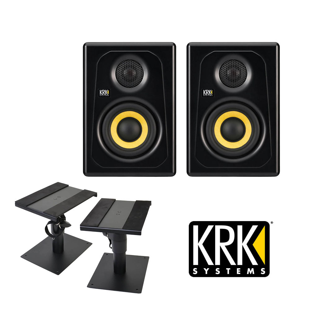 KRK KREATE 3 STUDIO MONITOR(ペア) 【モニタースピーカースタンド