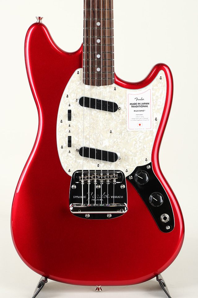 Fender Made in Japan Traditional 70s Mustang RW Candy Apple Red【S
