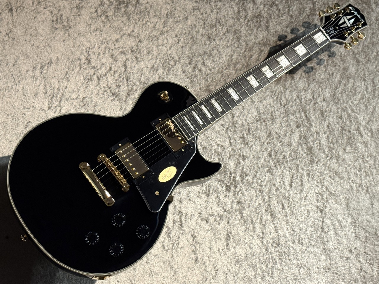 Epiphone Les Paul Custom ~Ebony~ #26041527547 【軽量3.91kg