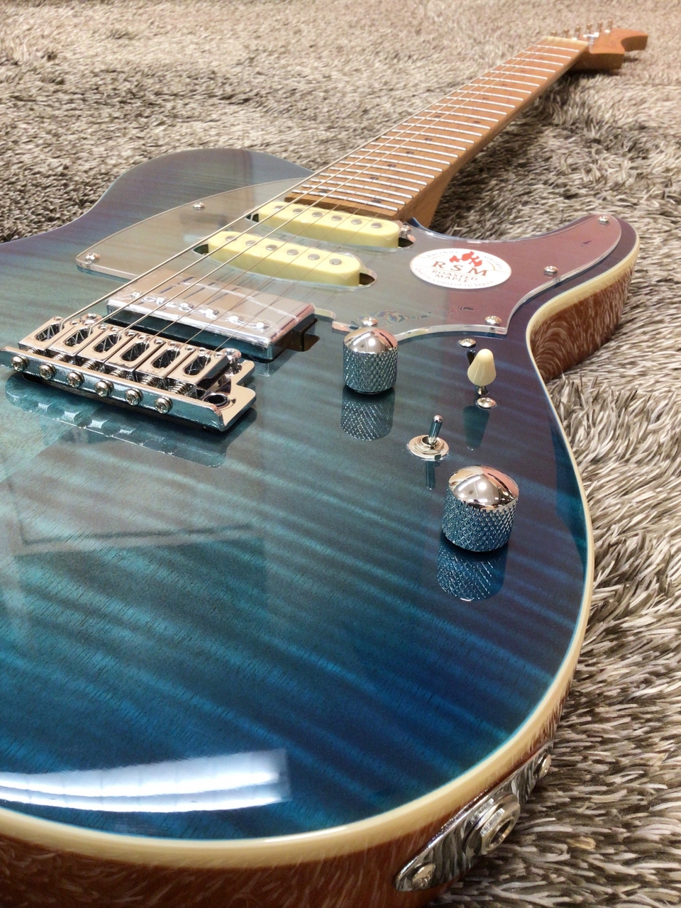 【最終値下】Bacchus TAC24AD-FMH RSM/M BLU-B TAC24AD-FMH RSM/M BLU-B Bacchus / バッカス エレキギター