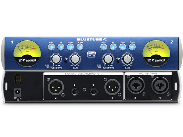 PreSonus BlueTube DP V2 マイク インストゥルメント・プリアンプ 2ch