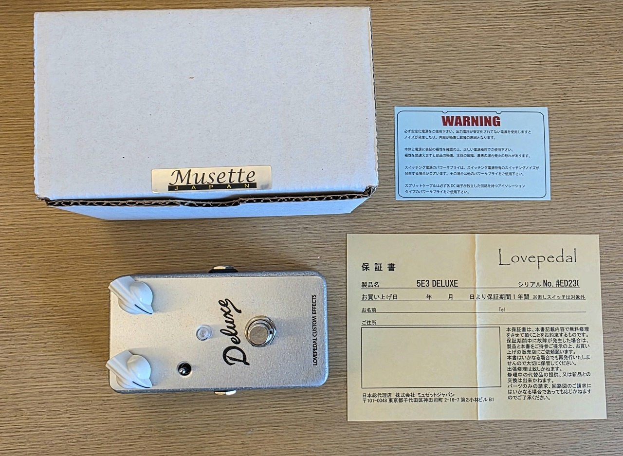 LovePedal 5E3 DELUXE 中古　ラブペダル　オーバードライブ Lovepedal 5E3 DELUXE （中古）【楽器検索デジマート】