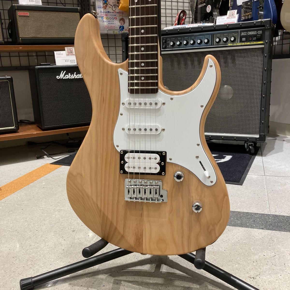 YAMAHA PACIFICA112V YNS イエローナチュラルサテンパシフィカ PAC112