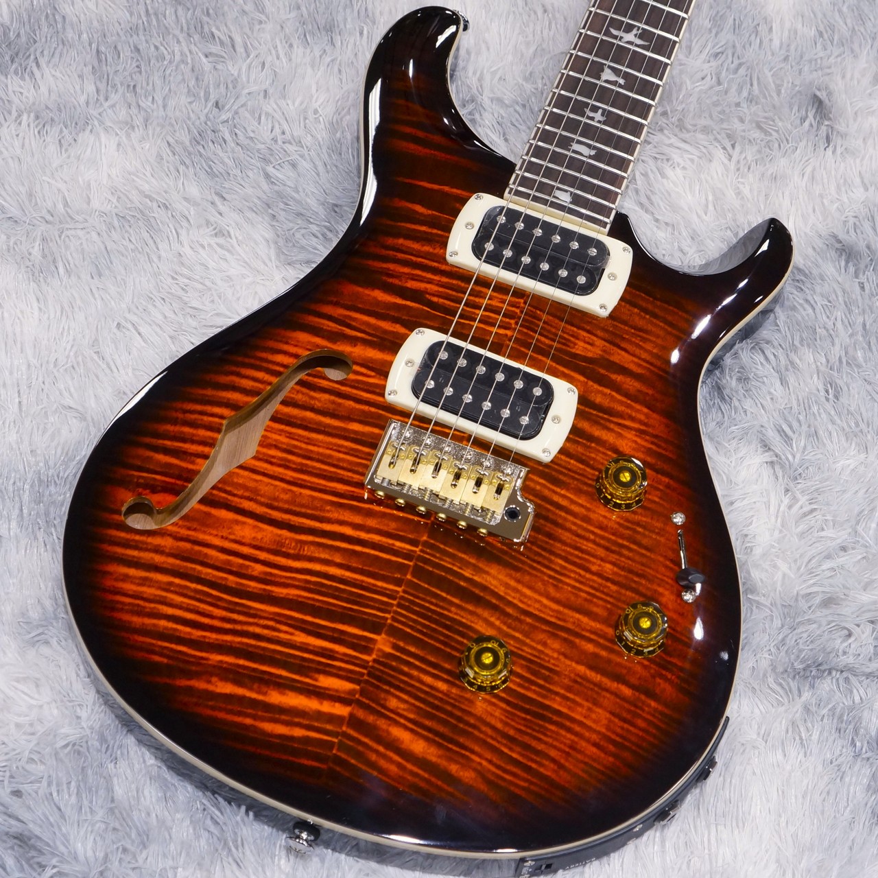 Paul Reed Smith(PRS) SE Custom 24 Semi-Hollow Piezo / Orange Tiger