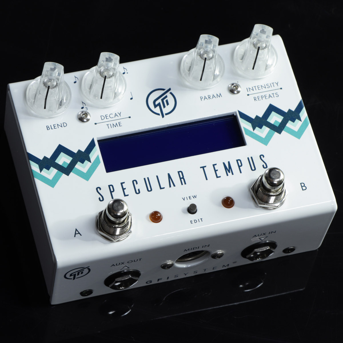 GFI SYSTEM Specular Tempus リバーブ&ディレイ 限定色 GFI System Specular Tempus Reverb/Delay Pedal – Chicago