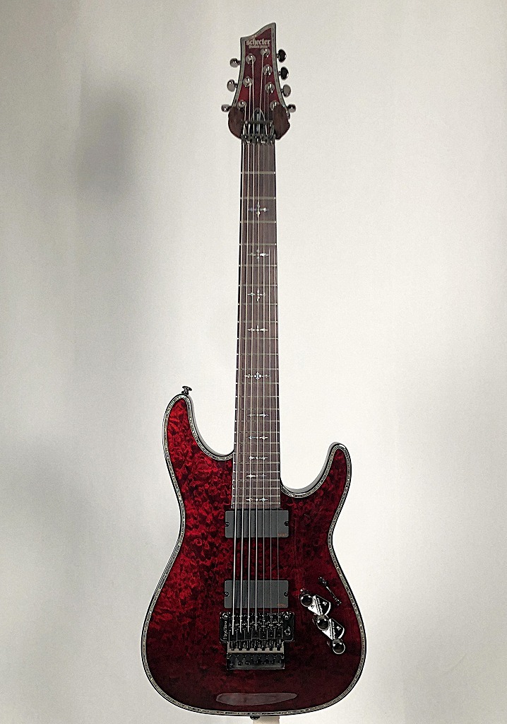 SCHECTER HELLRAISER C-7 FR [AD-C-7-FR-HR] -Black Cherry-《NEW