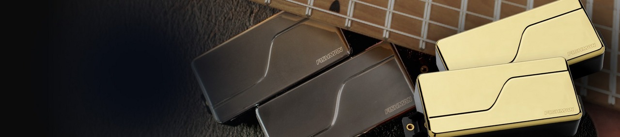 FISHMAN Fluence Modern Humbucker 7-String Pickups(CERAMIC)(GOLD