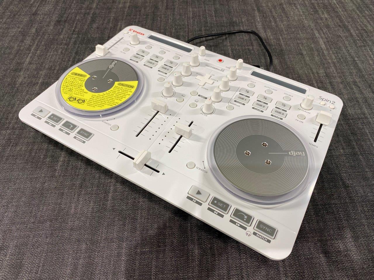 Vestax spin2 DJコントローラ- djay - その他