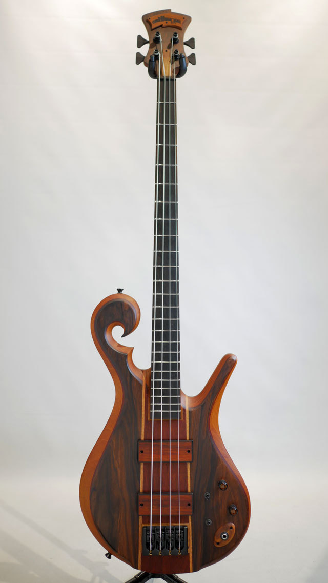 Carl Thompson 4strings Scroll Bass 36inch / Cocobolo Top（中古