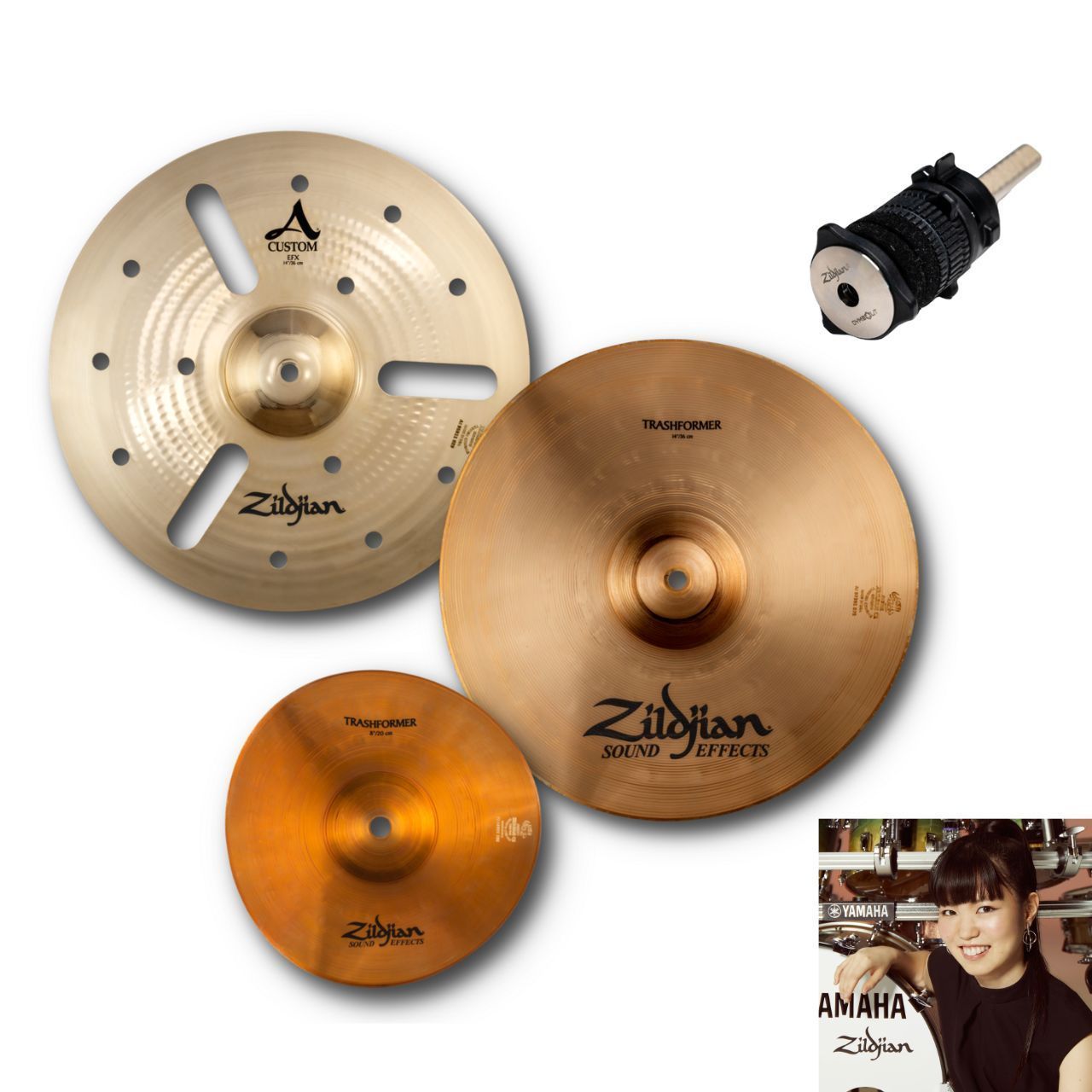 Zildjian Artist Stack 川口千里【限定商品 直筆サインカード付属