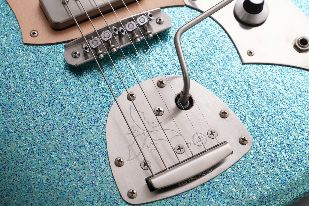 Novo Guitars Serus J Custom -Mermaid Sparkle EX Light Distress