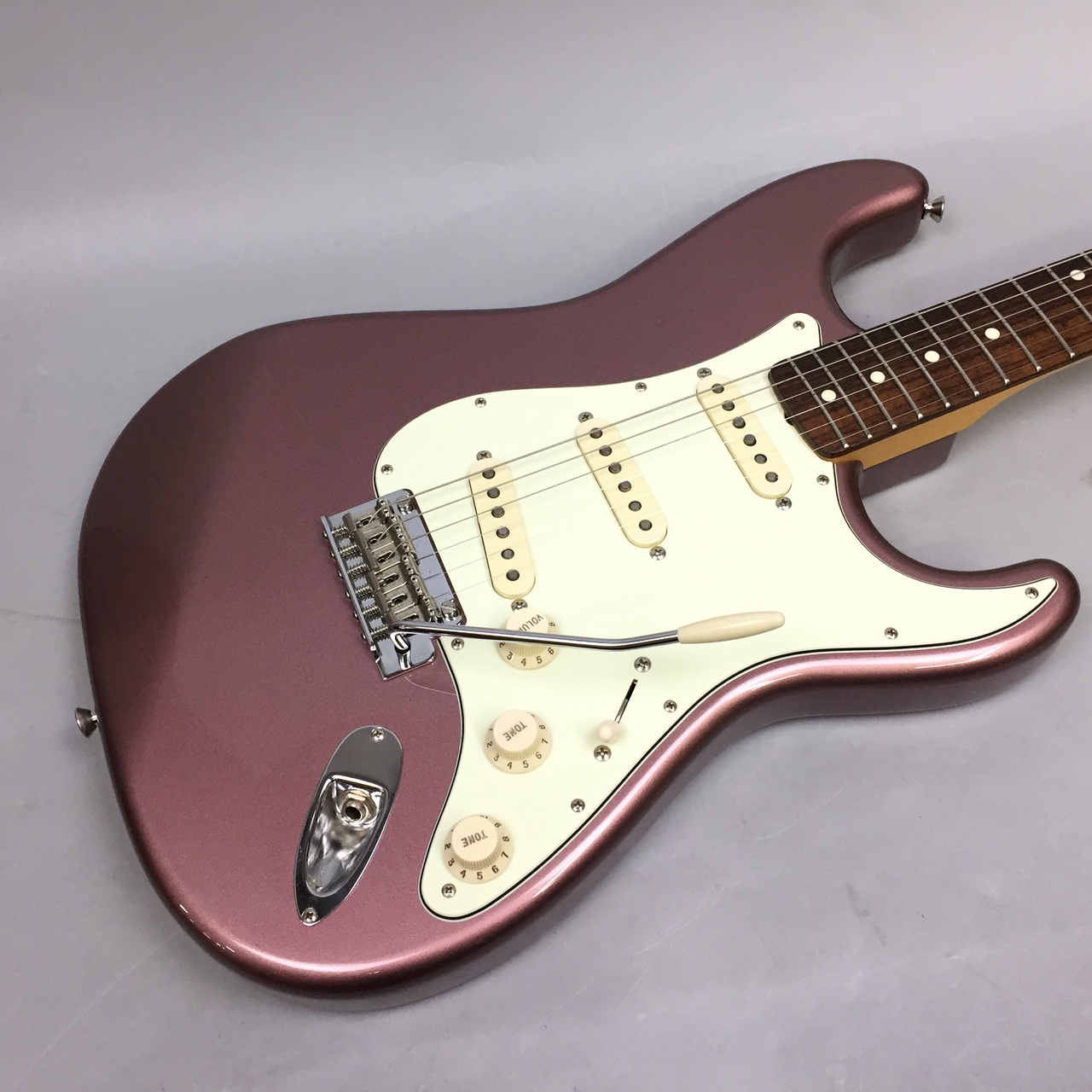 Grantson エレキギター バーガンディ Fender Made in Japan Hybrid 60s Stratocaster(Burgundy Mist