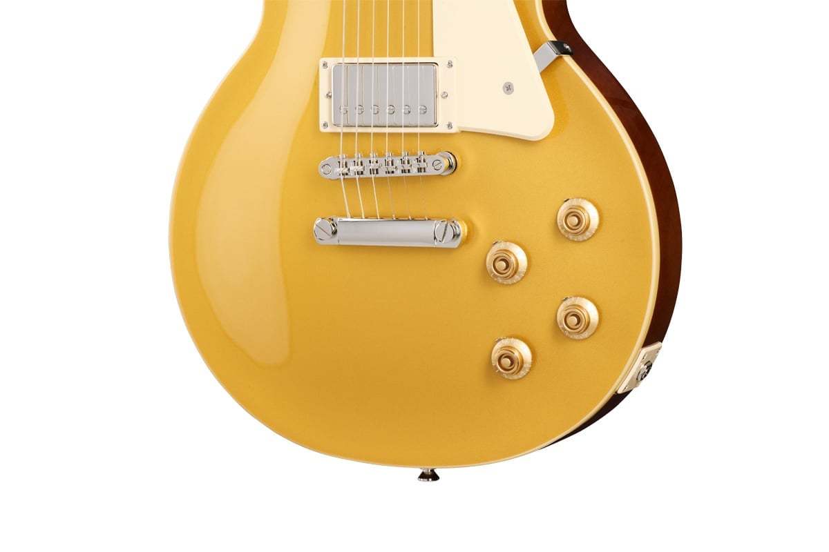 Epiphone Inspired by Gibson Les Paul Standard 50s Gold Top Fender