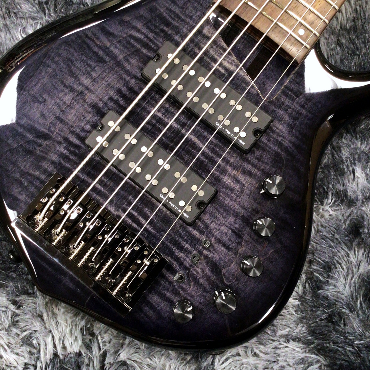 Sire M7 アクティブ エレキベース ブラック Sire Marcus Miller M7 6st TBK (Transparent Black) 【マーカス
