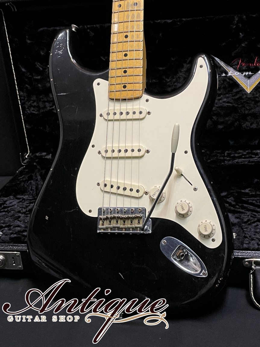 Fender Custom Shop MBS 1956 Stratocaster 2013 Black Hard Relic w/Soft V 1P  Neck 3.34kg by Todd Krause Like a Backie（中古）【楽器検索デジマート】