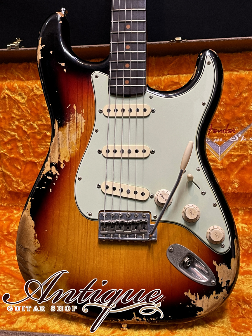 Fender Custom Shop 1962 Stratocaster 3T-Sunburst Heavy Relic /Ash