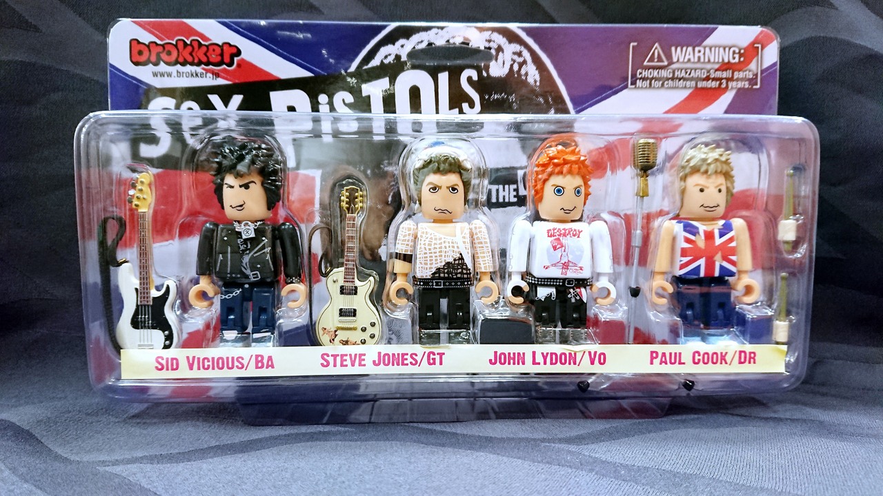 brokker Block-Toys【Sex Pistols】（新品特価/送料無料）【楽器検索