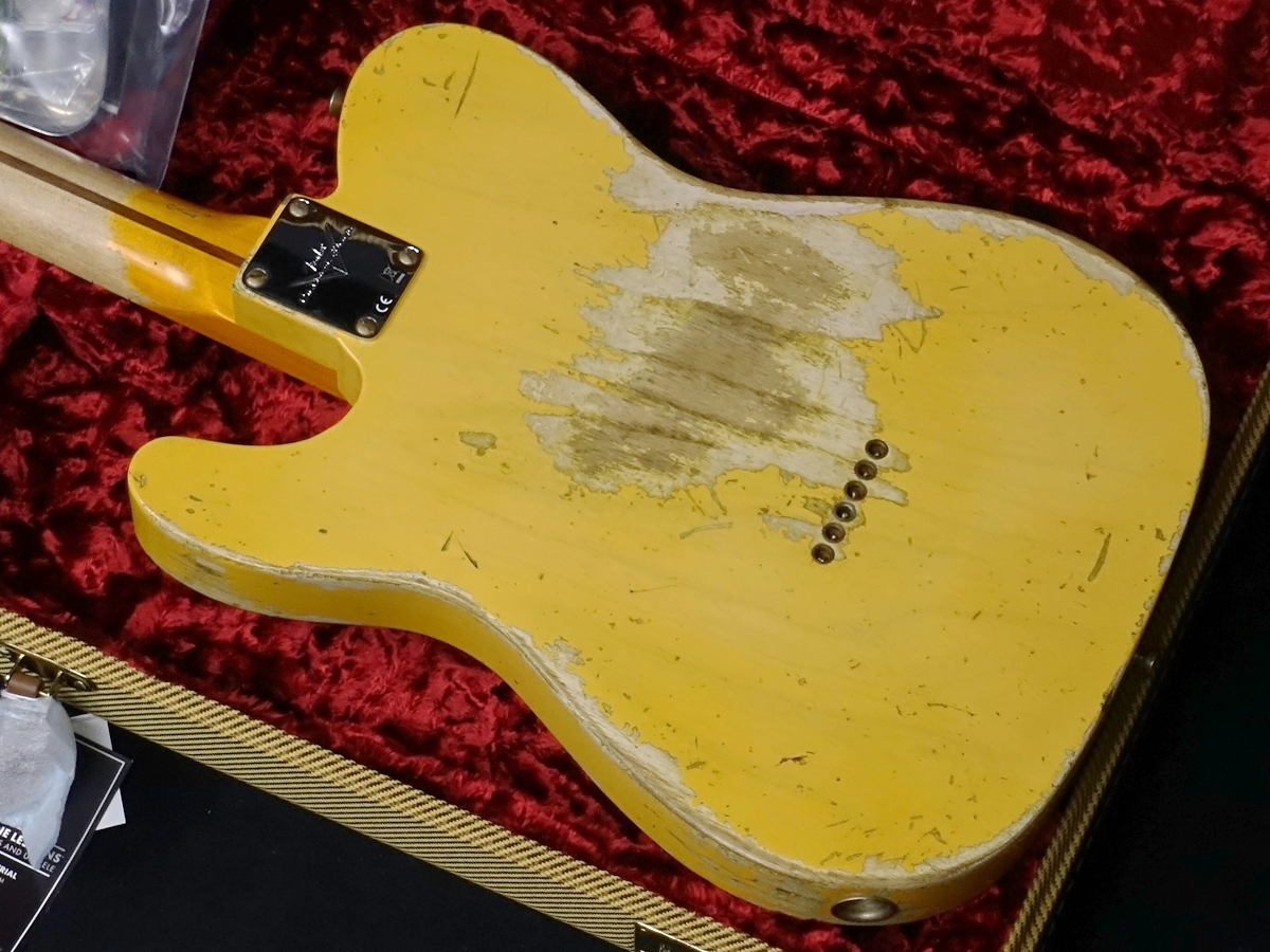 Fender Custom Shop 1952 Telecaster Super Heavy Relic Aged Nocaster  Blonde（新品）【楽器検索デジマート】