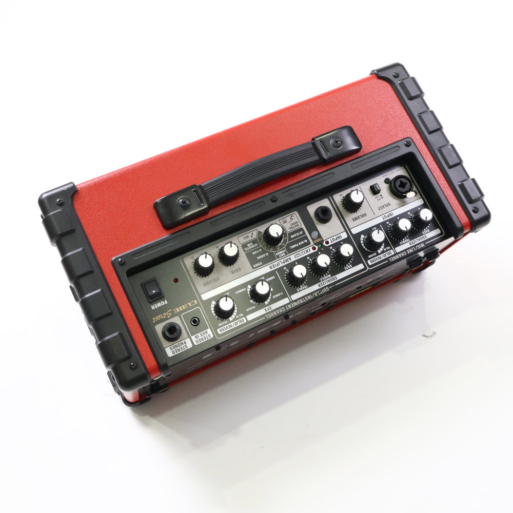 Roland CUBE Street アンプ本体 赤 Roland 【中古】 ギターアンプ ローランド ROLAND CUBE Street RED