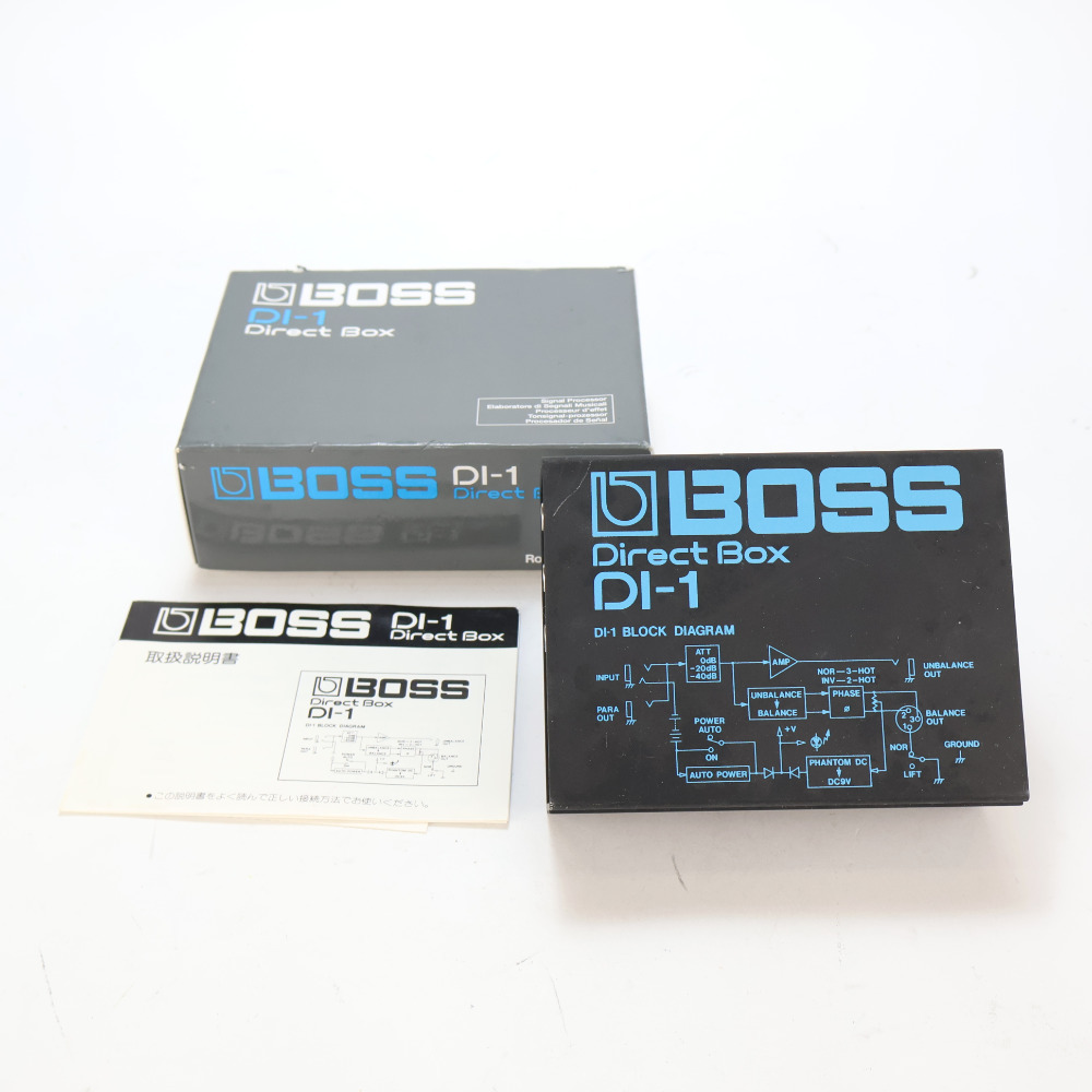 BOSS 【中古】 ダイレクトボックス DIボックス BOSS DI-1 Direct Box