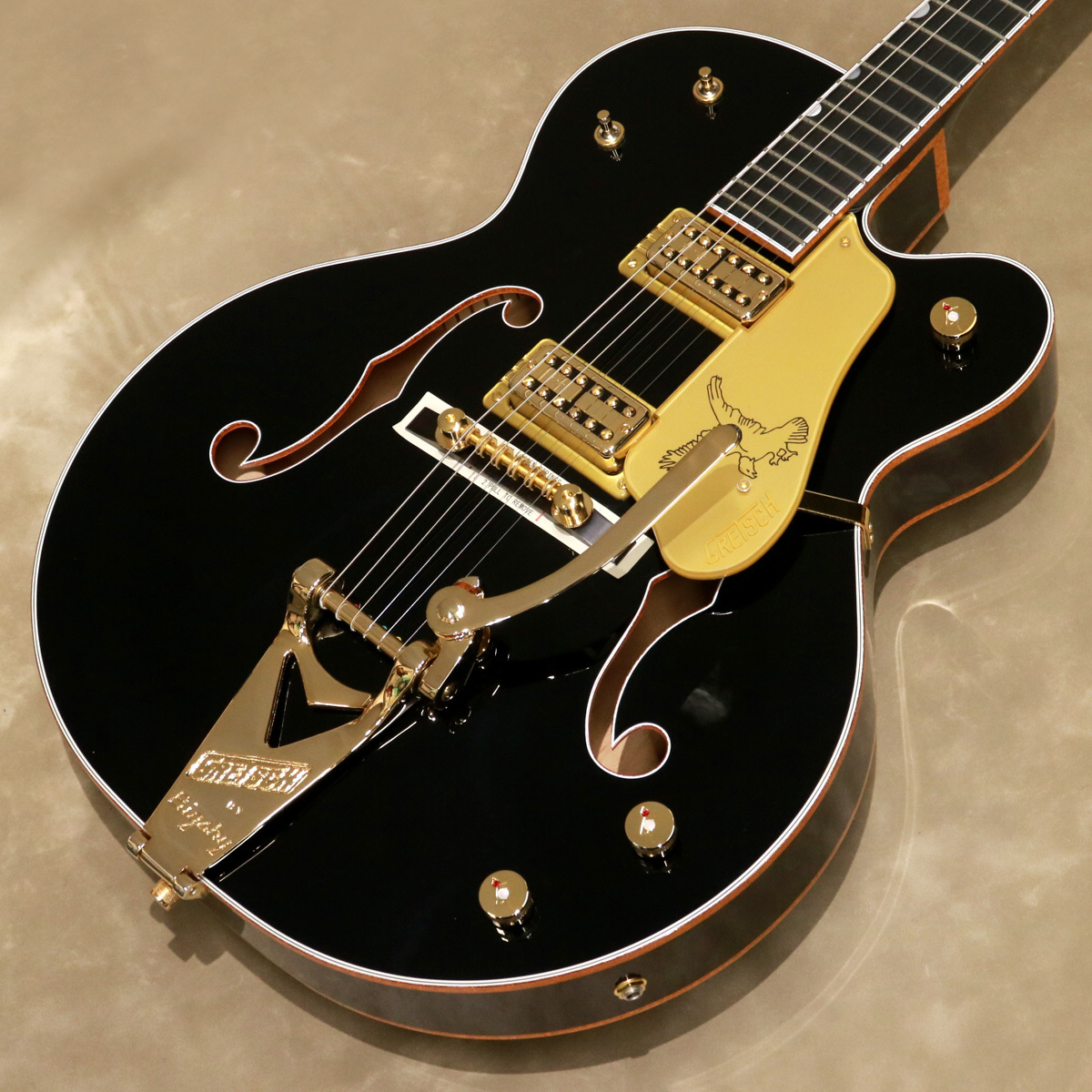美品！Gretsch G6136T BLKブラックファルコン　グレッチ ギブソン 通称“ブラックファルコン”Gretsch G6136T-BLK入荷！！ | イシバシ楽器