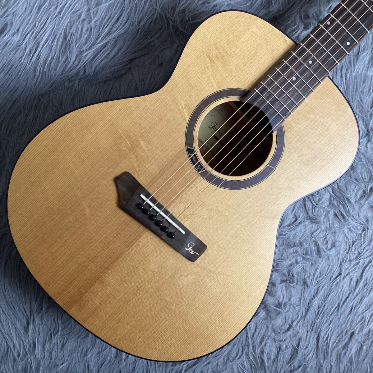 Gopherwood Guitars i210RS ローステッドスプルース単板 ミニギター GS