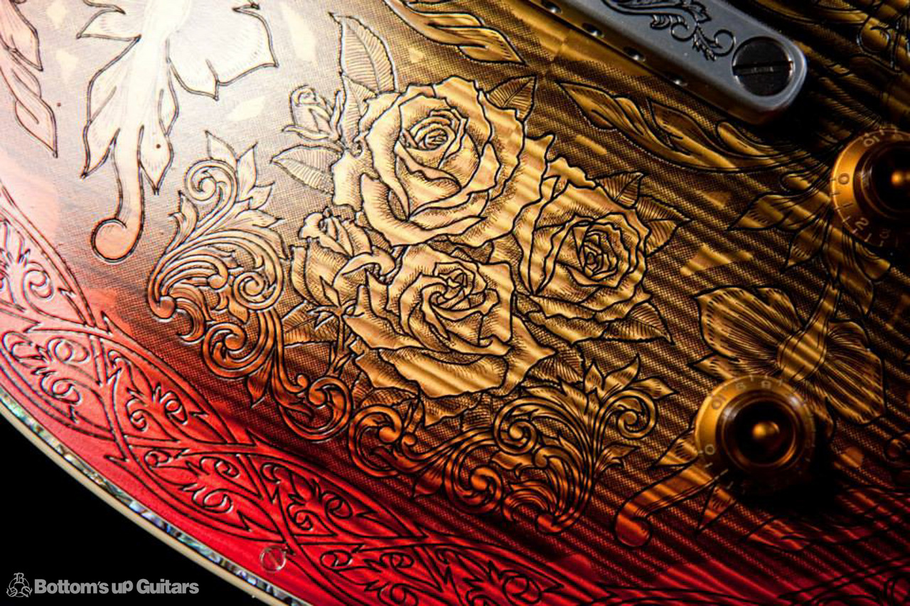 IHush Guitars LP Roses Figured - 