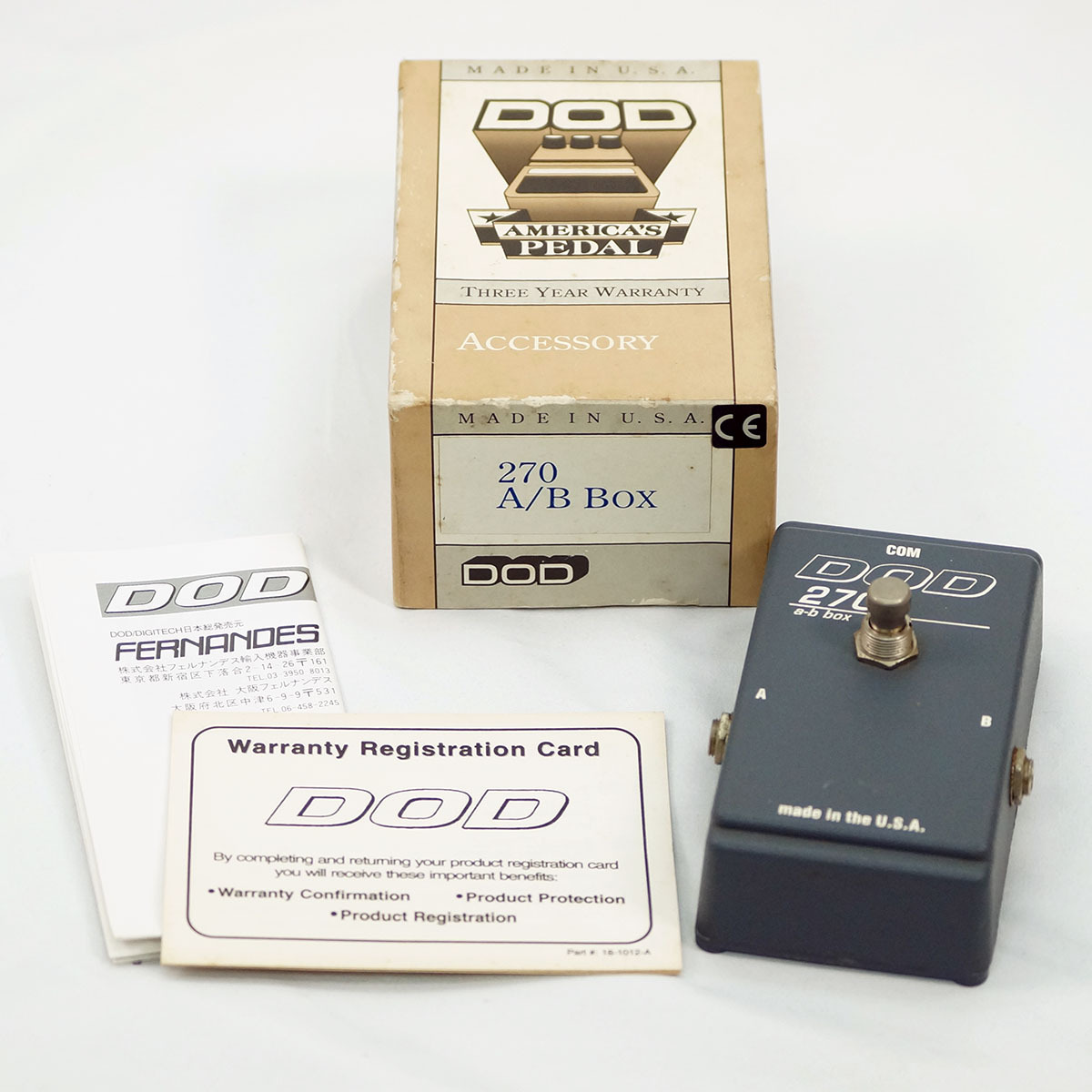 DOD 270 A/B BOX [USED]（中古）【楽器検索デジマート】
