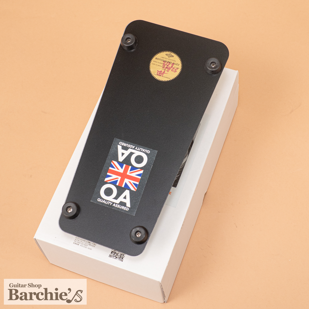 ROTOSOUND 1960年ファズペダルを忠実に再現「RFB1」発売！