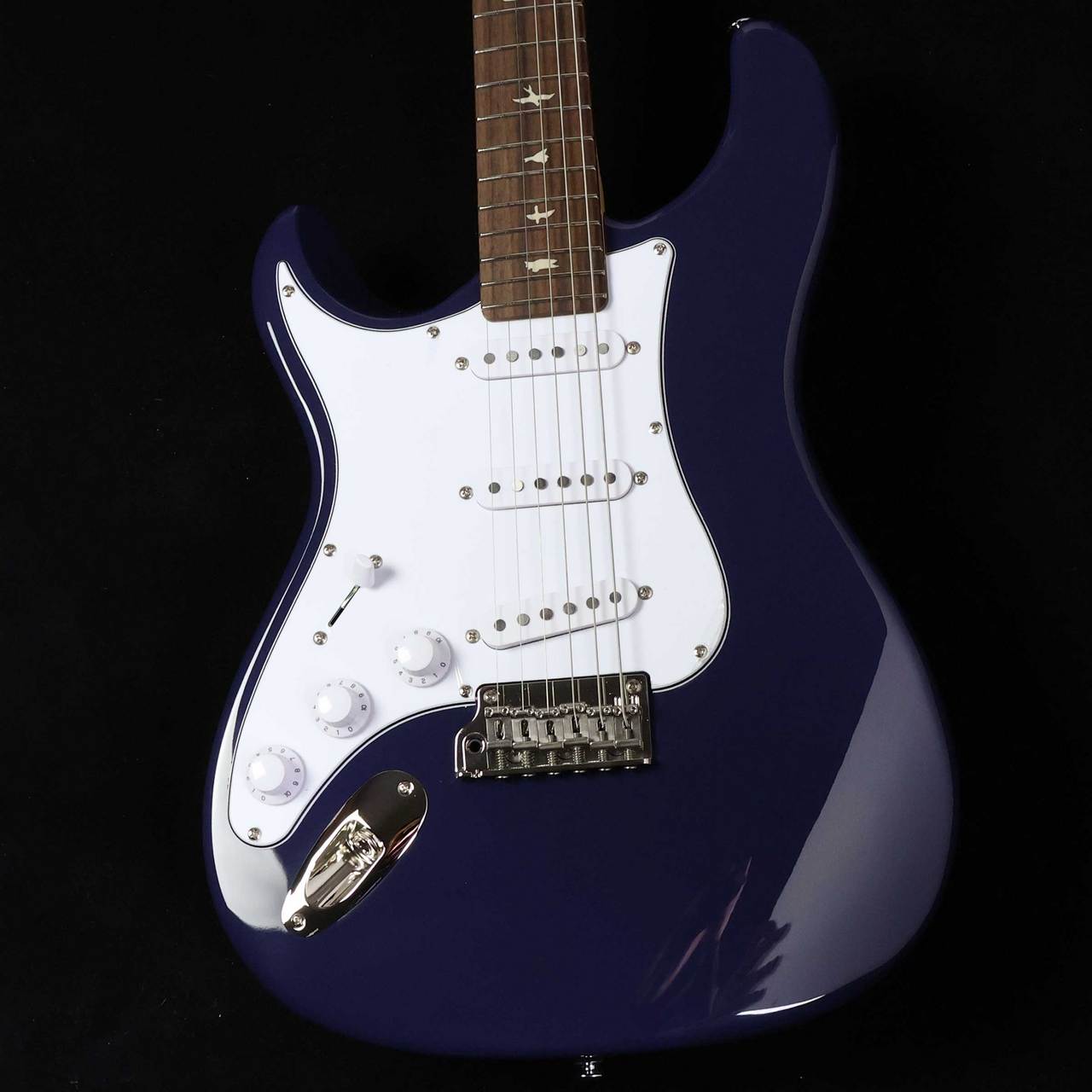 レフティーギター　シルバー Paul Reed Smith(PRS) SE Silver Sky Rosewood Lefty Trad Blue