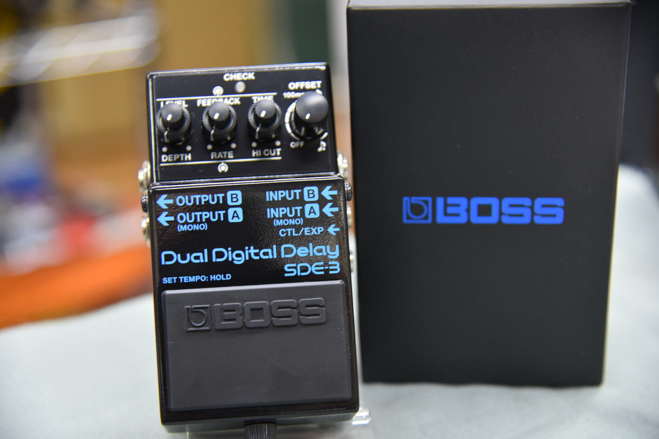 BOSS SDE-3 Dual Digital Delay 未使用 BOSS SDE-3 Dual Digital Delay｜ミュージックランドKEY
