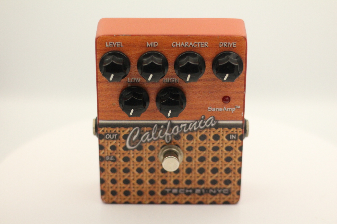 Tech21 SANSAMP California 動作確認済み （Tech 21、SansAmp