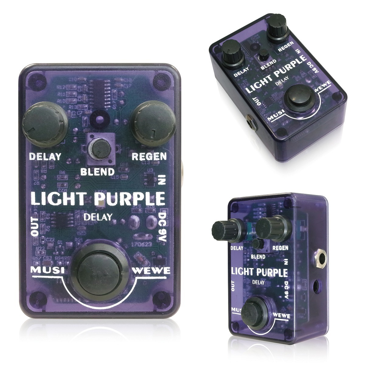 SKS AUDIO LIGHT PURPLE DELAY エスケイエスオーディオ ディレイ 【お