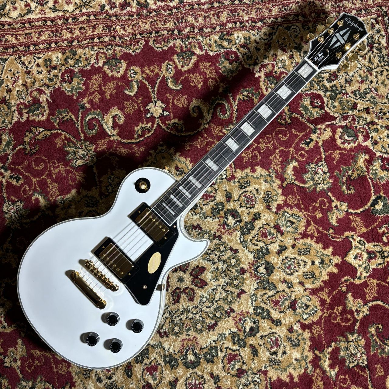 Epiphone Les Paul Custom Alpine White エレキギター レスポール