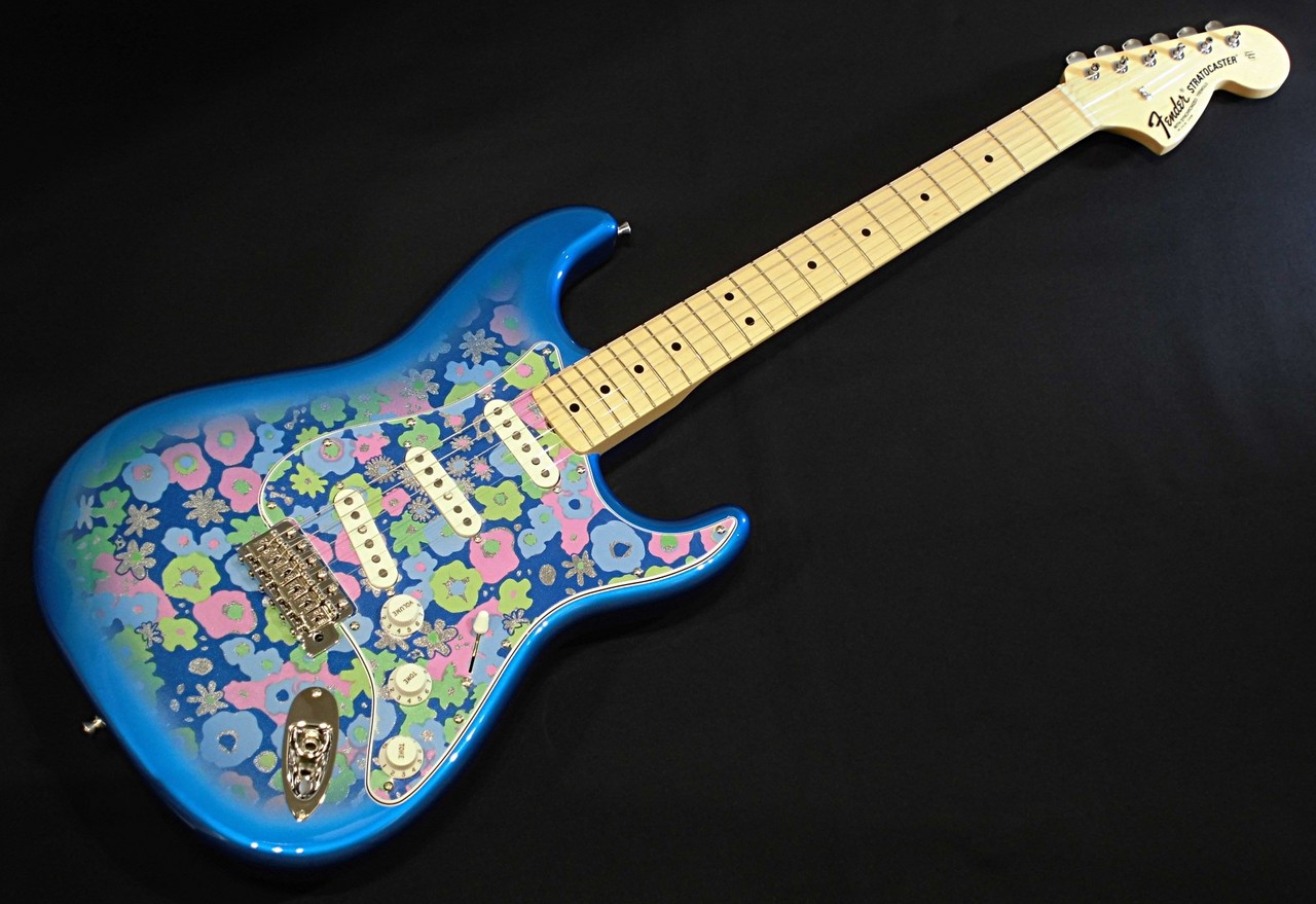 【✨超希少✨】ワンオフ‼　ローズフラワー ストラトギター♥ A Stratocaster that has become beautifully finished over
