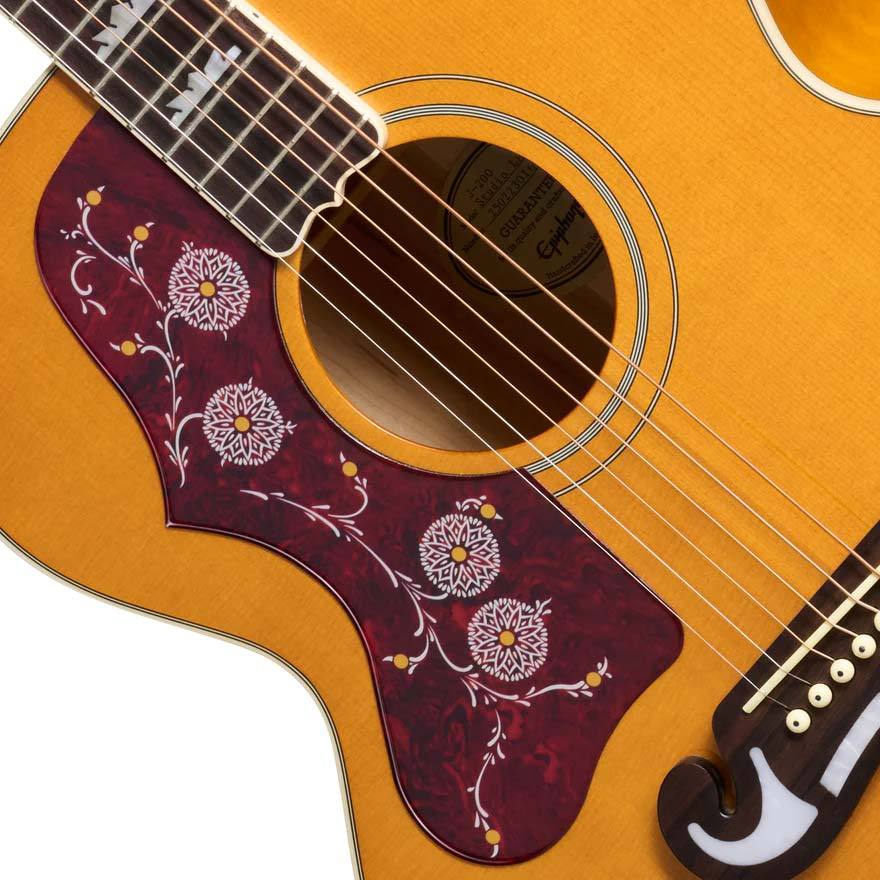 Epiphone J-200 Studio Left-Handed Natural アコースティックギター