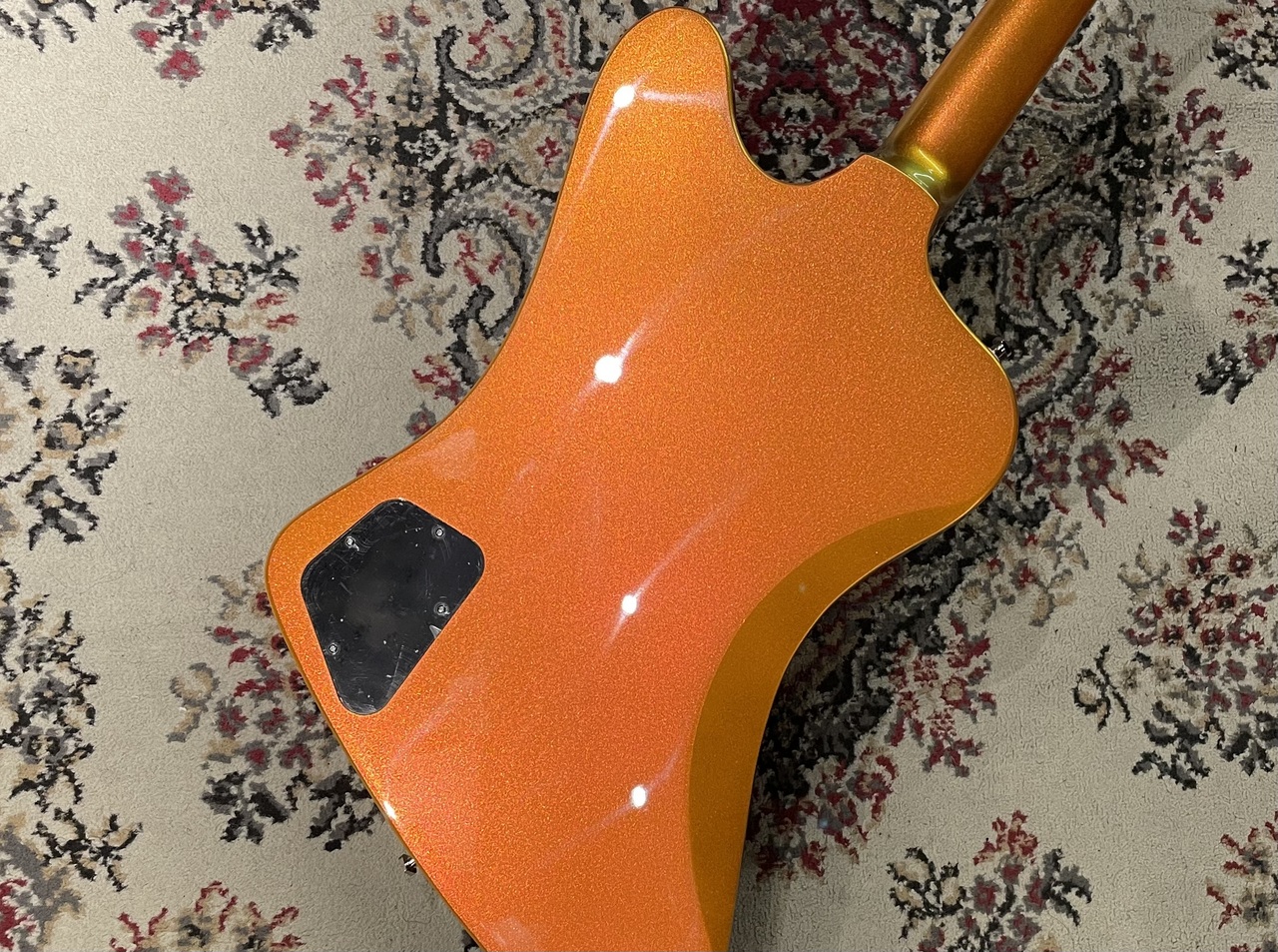 オレンジ色 ソリッドボディ エレキギター Epiphone 【圧倒的にCOOL】Futura Firebird Custom, Firestorm Shift