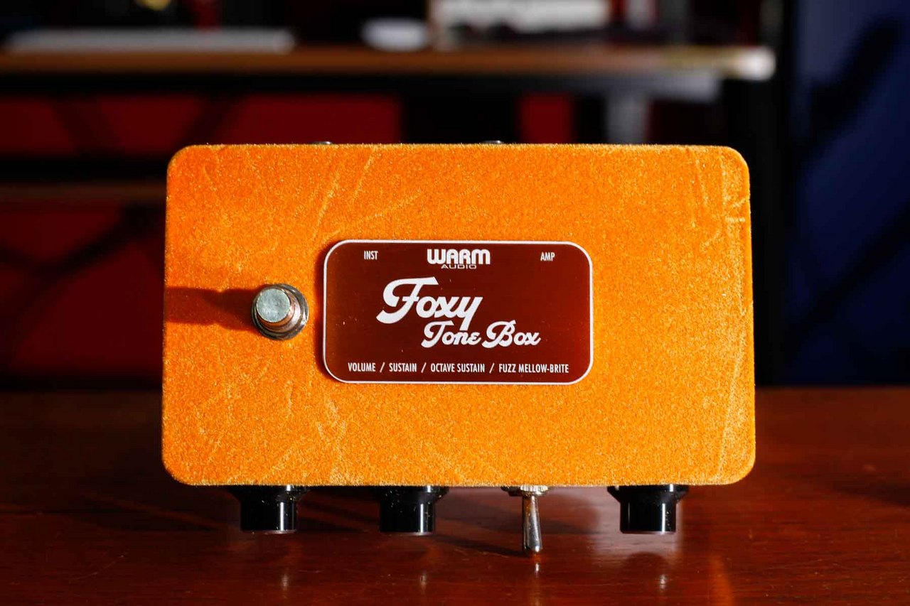 WARM AUDIO Foxy Tone Box 限定カラー Warm Audio Foxy Tone Box Octave Fuzz Guitar Effects Pedal