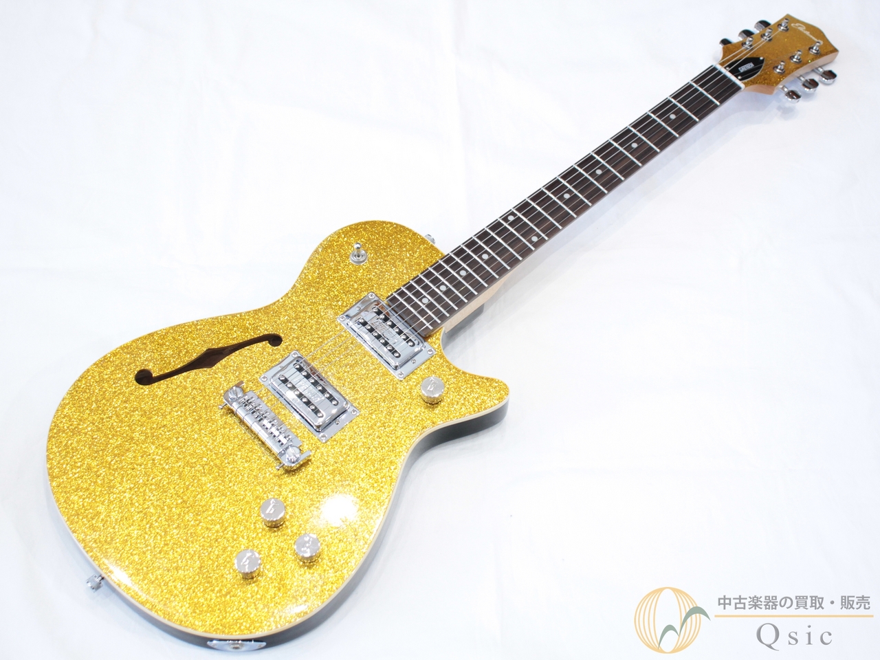 Electromatic by GRETSCH G1629 Jet GoldSparkle 【返品OK】[PMX18