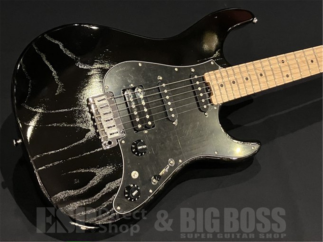 ギター EDWARDS E-SNAPPER AS/M Solid Black EdwardsEDWARDS E-SNAPPER-AS/M Solid Black【Webショップ限定